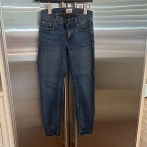 Hudson Jeans Dark Blue Ankle & Cropped Denim